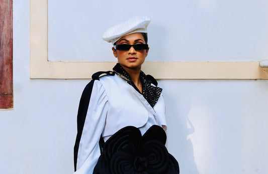 White Berret Hat